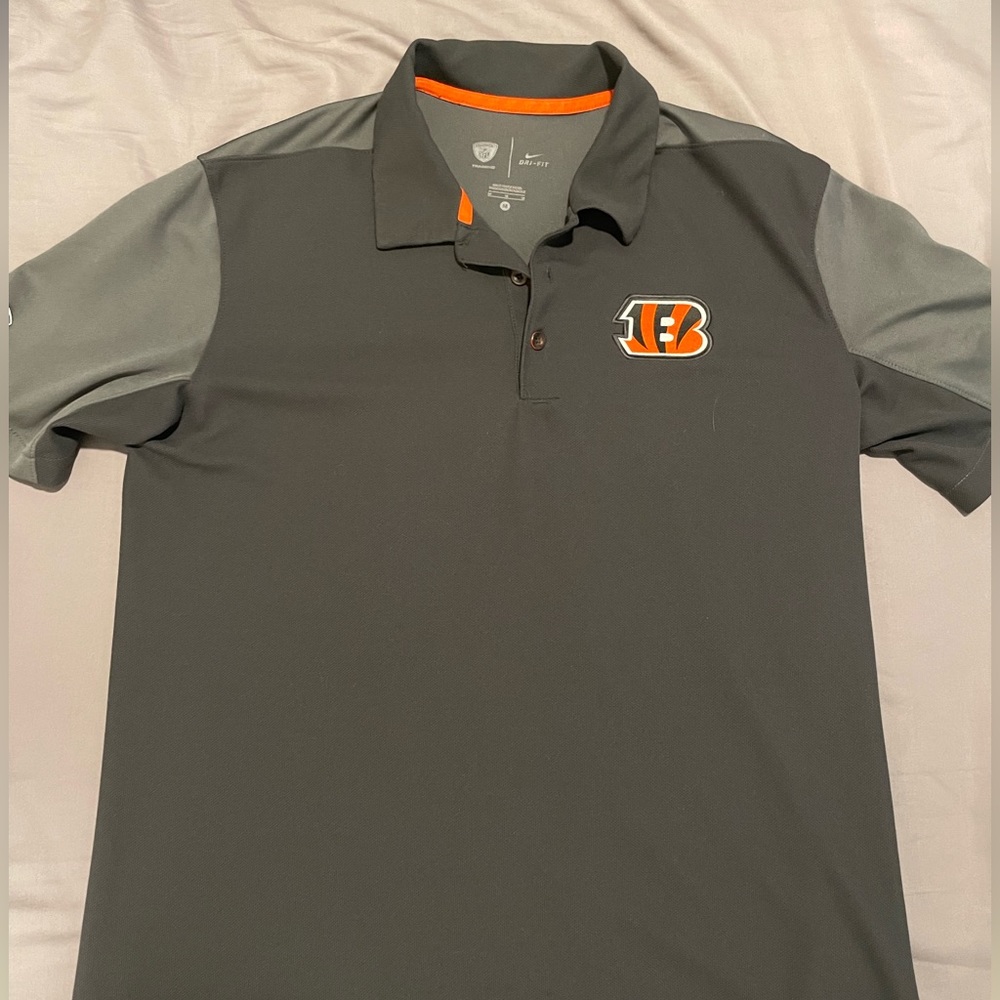 Cincinnati Bengals Nike Dri-Fit Polo